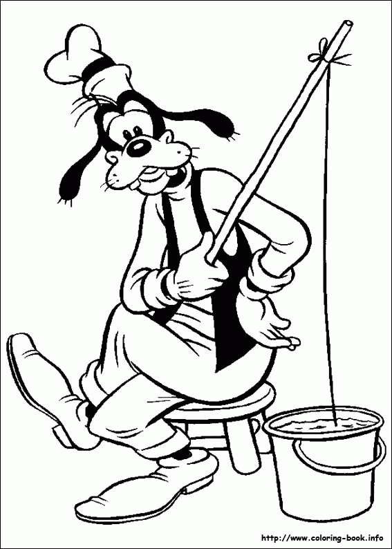 Goofy kolorowanki